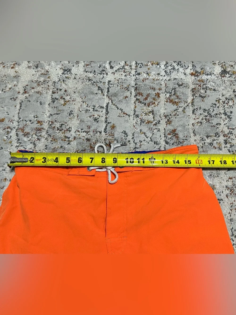 Ralph Lauren Kailua Classic-Fit Swim Trunks Orange size Large
